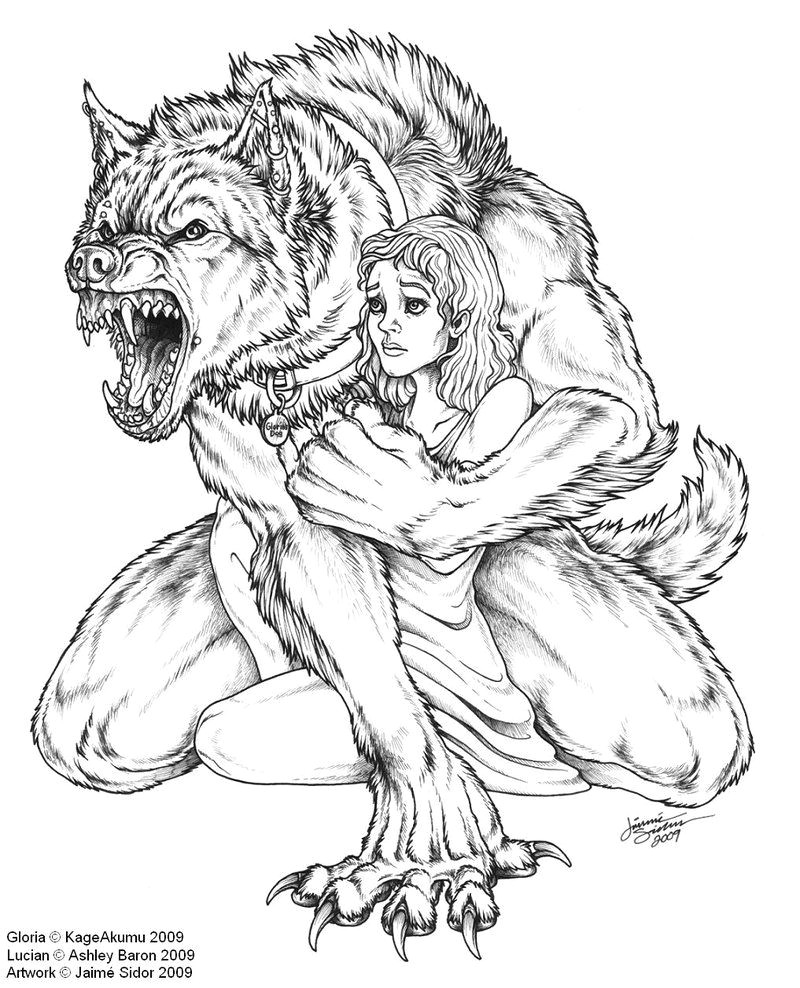 werewolf sketches google zoeken