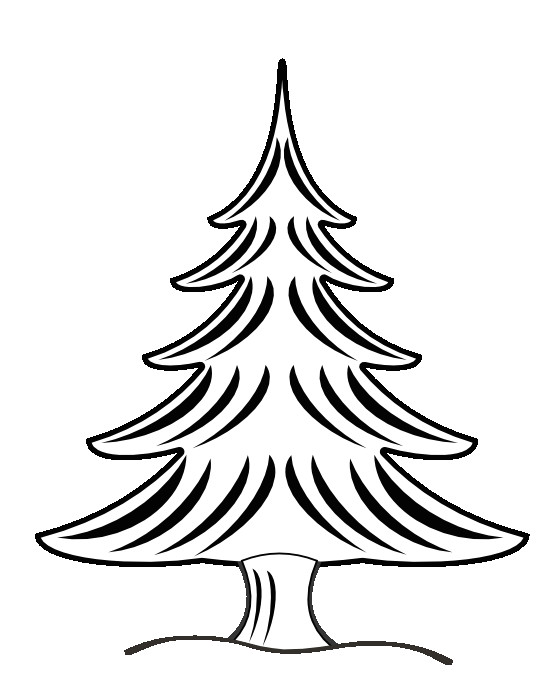 clip art black and white net a clip art a xmas christmas tree 22 black white line art art