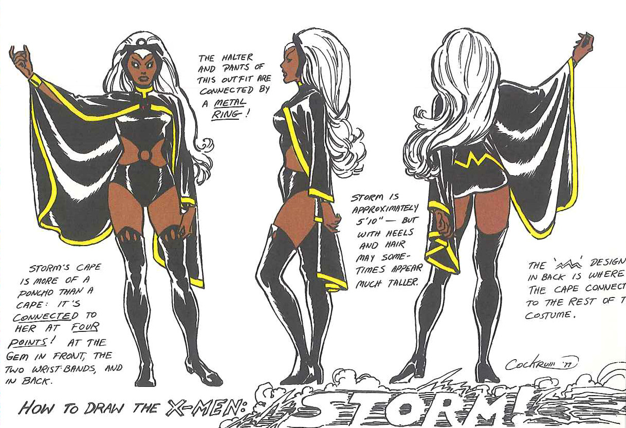 dave cockrum s x men model sheets