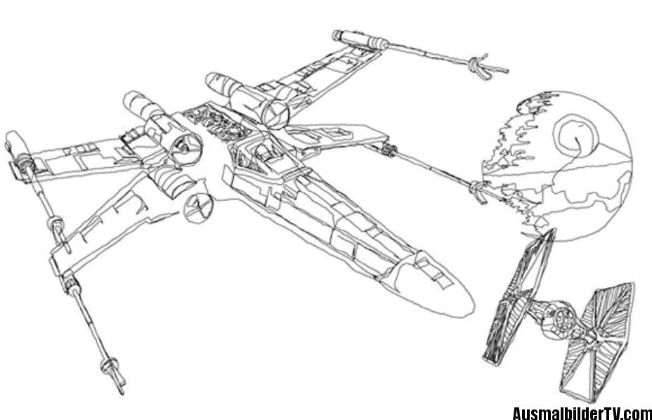 Drawing X Wing Ausmalbilder X Wing Vorlagen X Wing Ausmalbilder Und Ausmalen