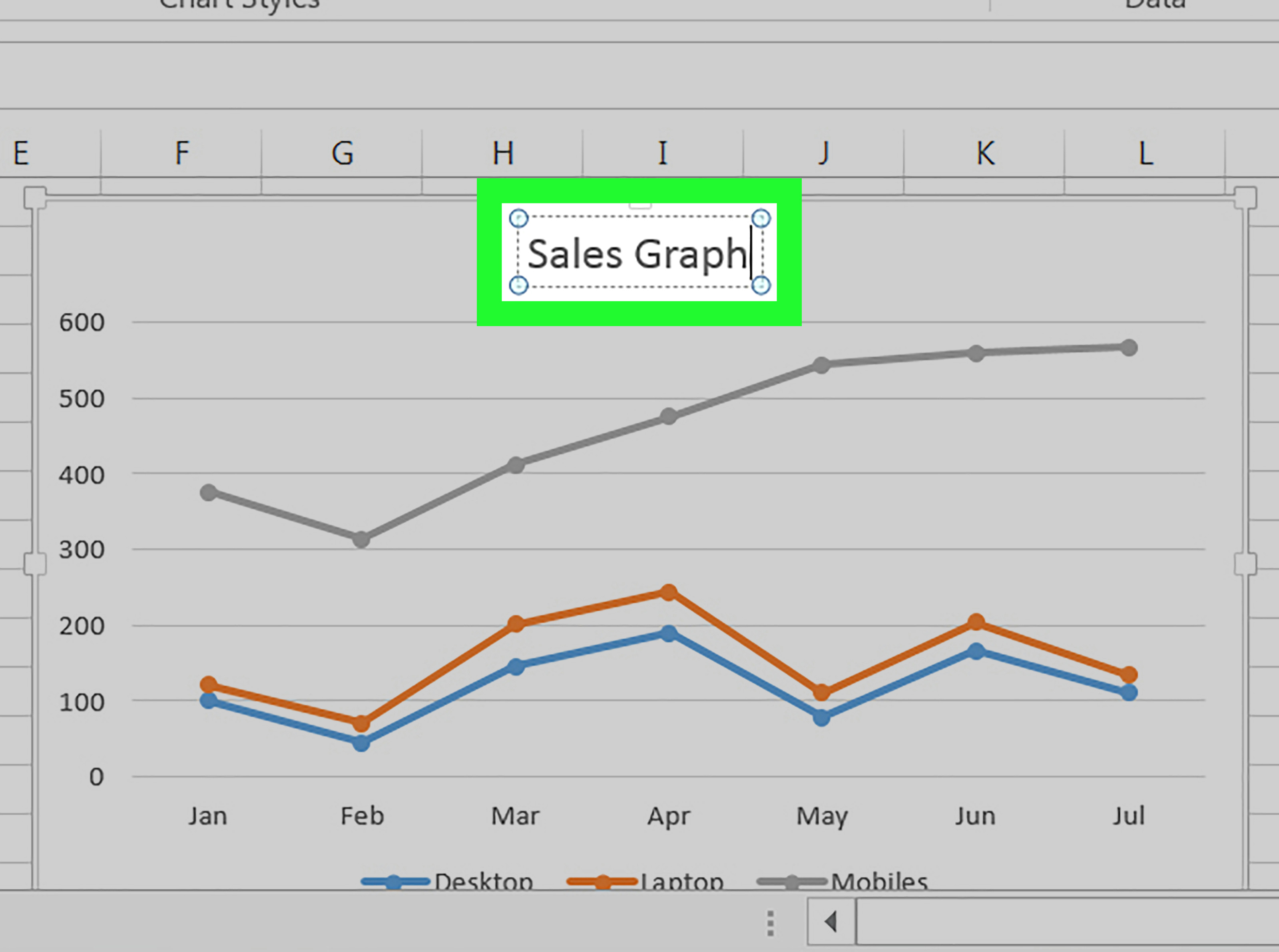 how to make a line graph in microsoft excel