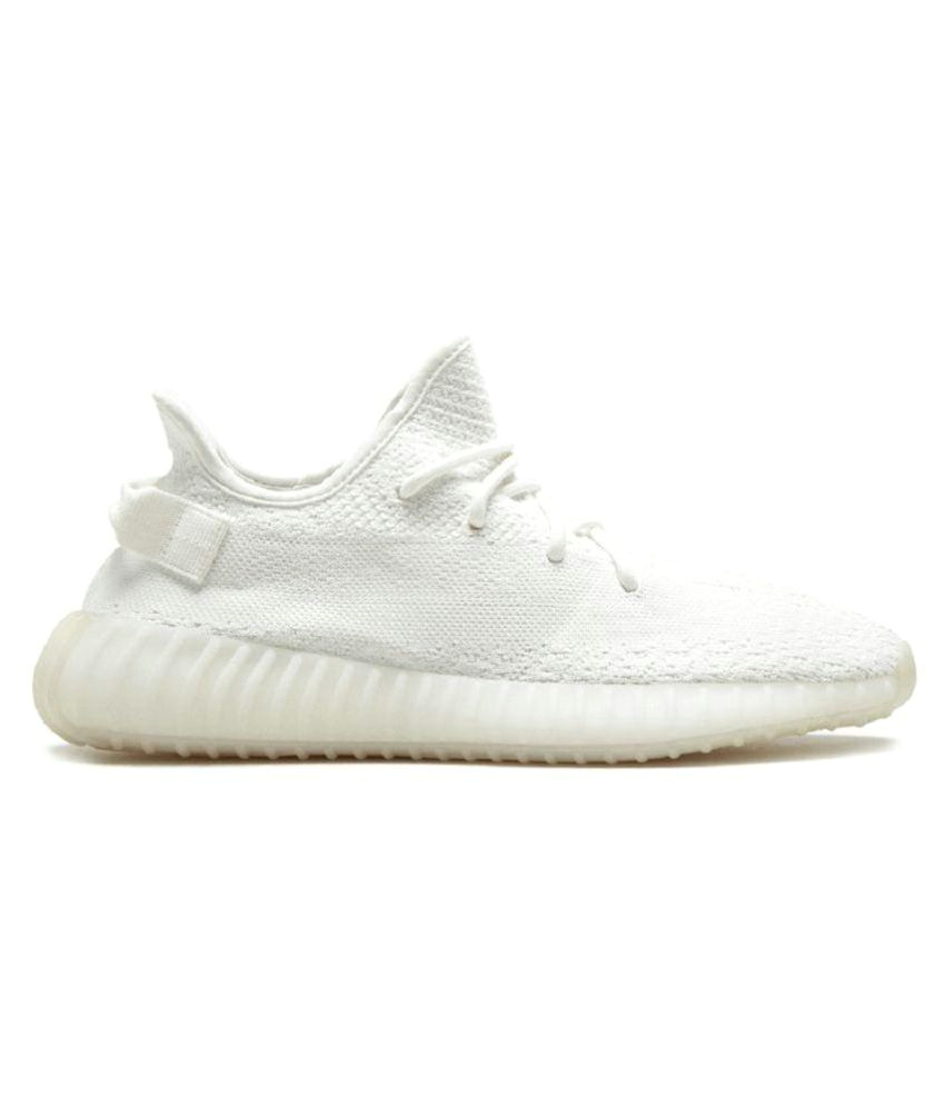 adidas yeezy boost 350 v2 white running shoes buy adidas yeezy boost 350 v2 white running shoes online at best prices in india on snapdeal