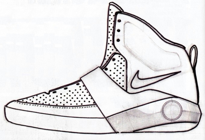 yeezy early sketch