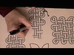 hello my friends i will show you step by step how to draw celtic knot work designs you will hear many different sounds including whispering and soft