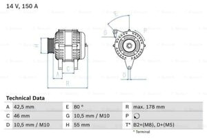 image is loading lancia zeta 2 0d alternator 99 to 02