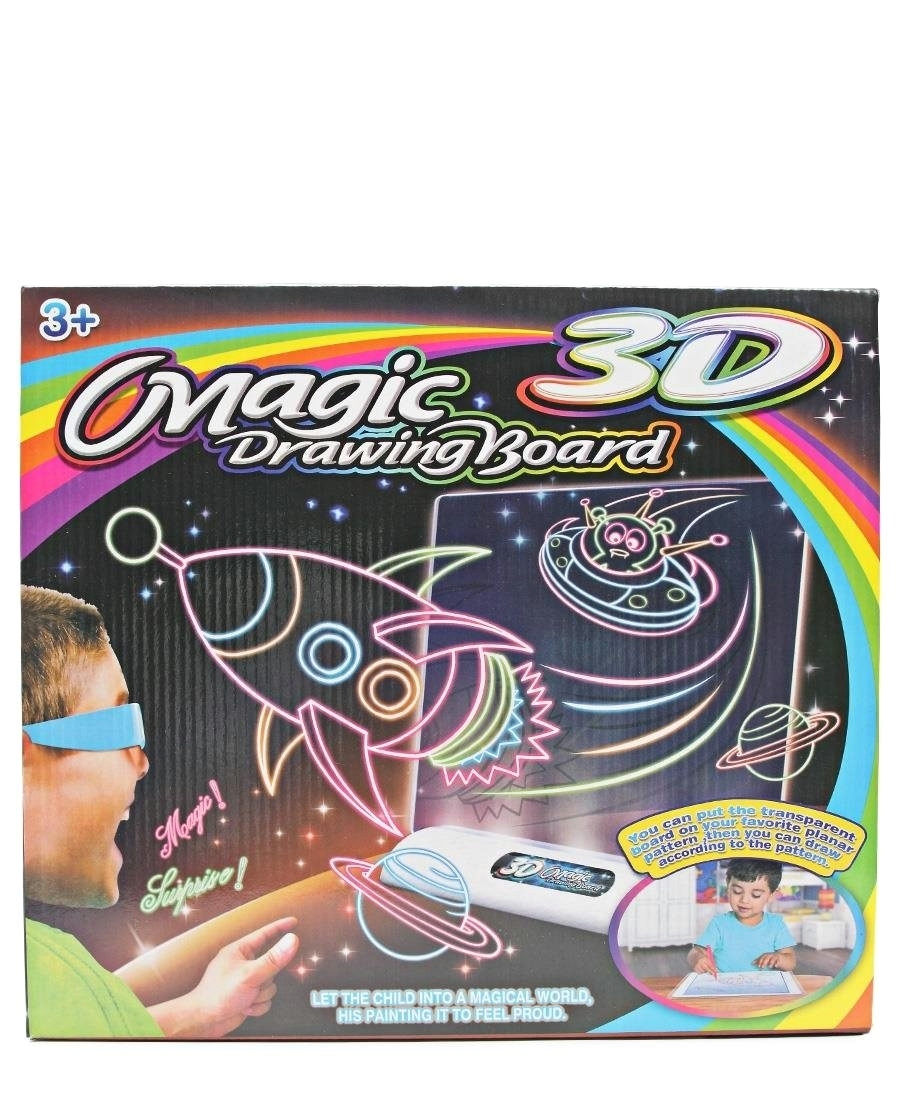 3d drawing board white