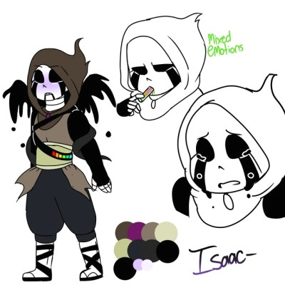 drawingerror here s isaac a new bab well a ink x reaper bab