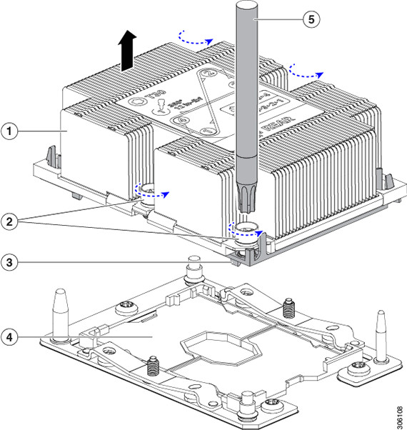 removing the cpu heatsink assembly