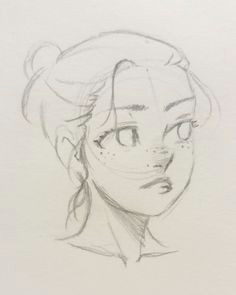 croquisdujour manga portrait doodle face drawing easy easy portrait drawing