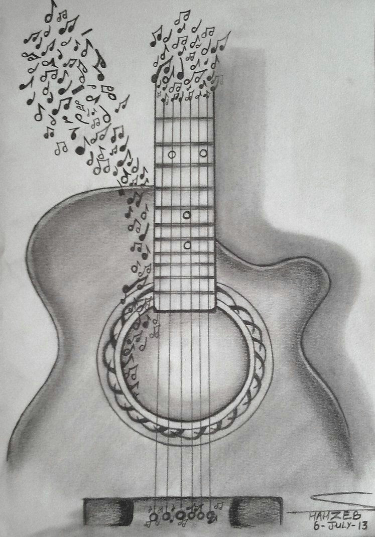guitar sketch