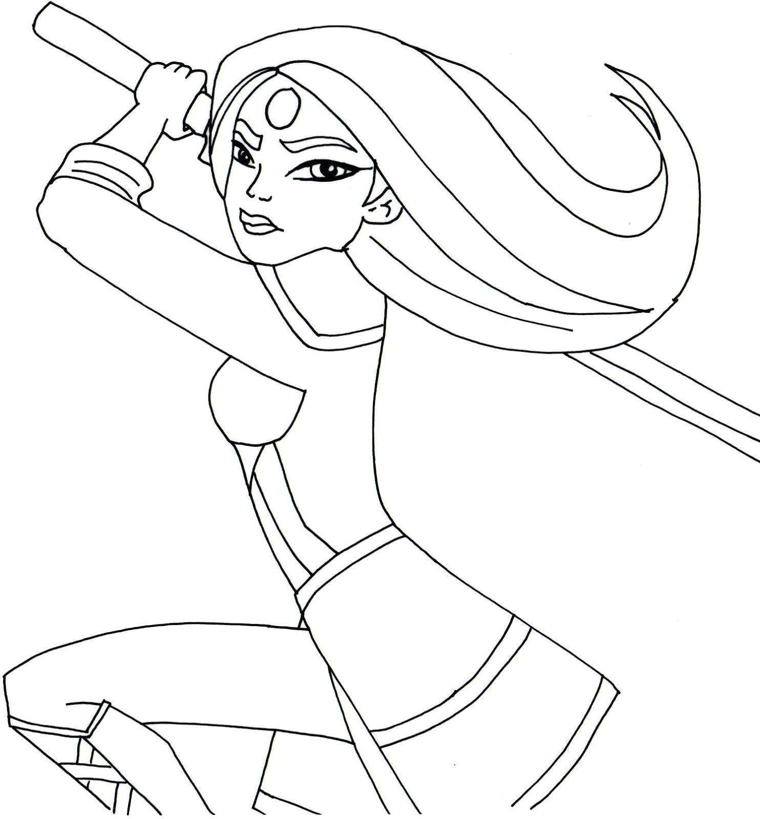 superheroes easy to draw free printable super hero high coloring page for katana e of my