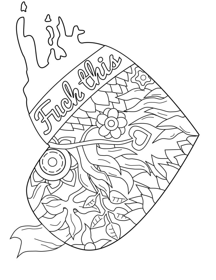 marijuana coloring pages best of swear word coloring page swearstressaway ideas weed coloring pages of marijuana