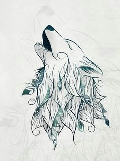 it s a night where luna is shining full wolf print tattoo tattoo wolf
