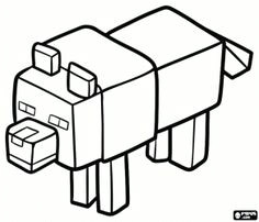there is about three minecraft characters going up today and i will start with this one on how to draw a minecraft wolf