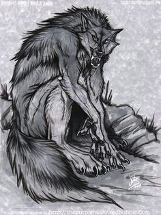 mythical creatures fantasy creatures werewolf drawings werewolf art werewolves horror monsters bad wolf horror comics larry
