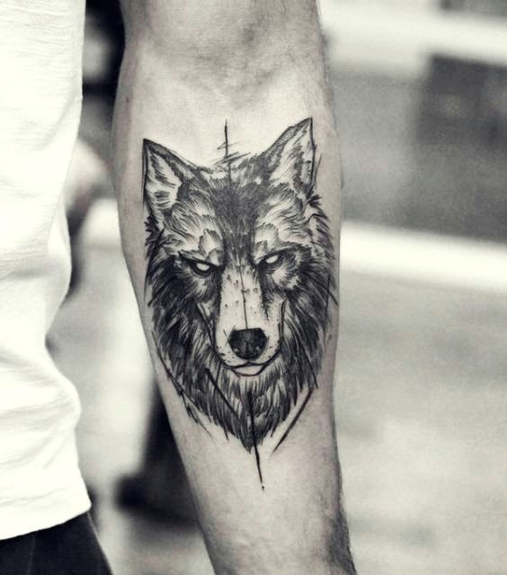 40 masculine wolf tattoo designs for men