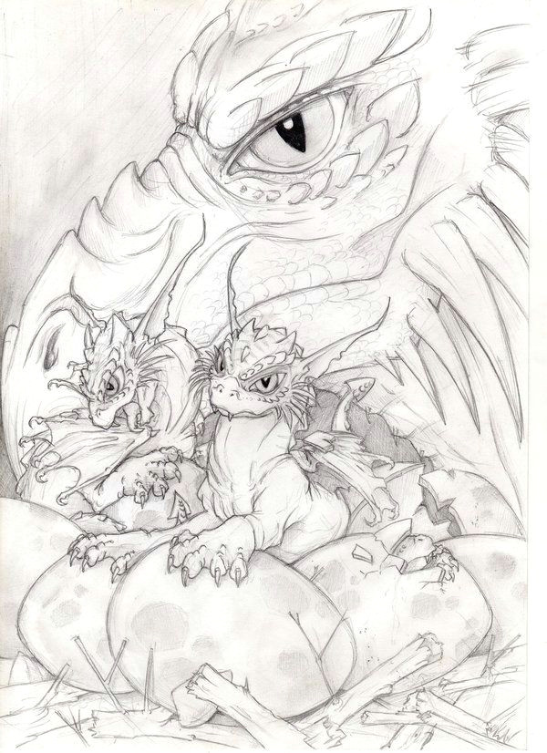 a mom and a baby dragon being all cute description from deviantart com i searched for this on bing com images