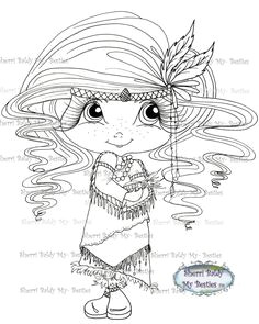 instant download digital digi stamps big eye big by sherribaldy