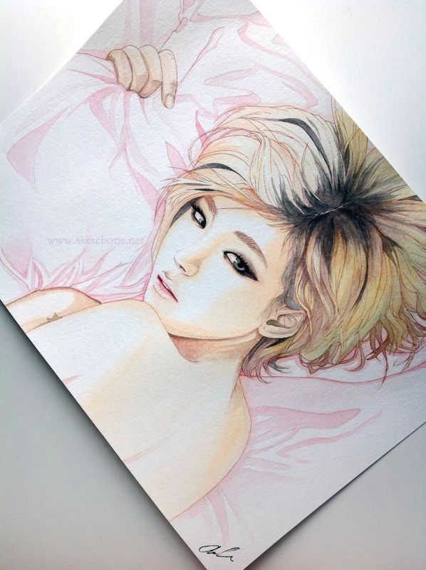 son ga in brown eyed girls fan art painting by antuyetlai on deviantart