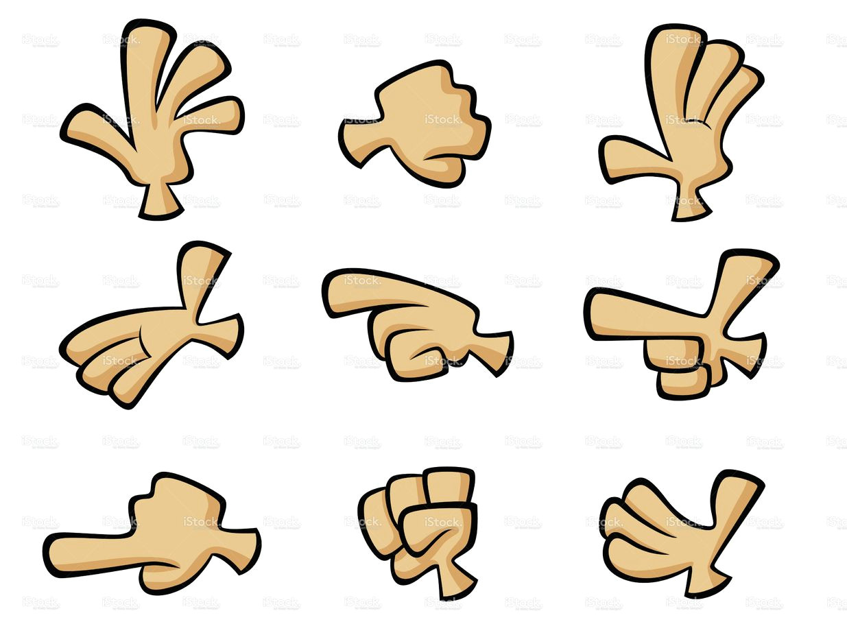 cartoon hands stock vector art 9997972 istock