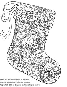 paisley christmas stocking by dwyanna stoltzfus christmas coloring pages davlin publishing rose junge a rose s drawing corner