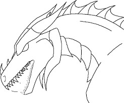 image result for dragon head template
