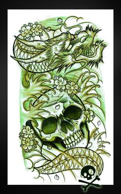 skulldragonsketch full body tattoo a body tattoos a tatoos a dragon occidental