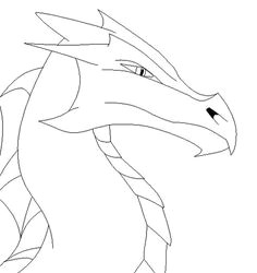 istarian dragon split lip head template by firedragon97 deviantart com on deviantart