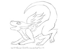 free dutch angel dragon base do not remove watermark enjoy drawing base