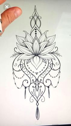 mandala design tattoo mandalatattoo