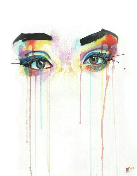 love art watercolor background watercolor face watercolor painting lovely eyes