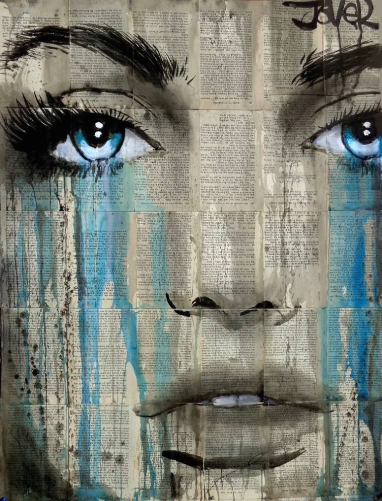 saatchi art artist loui jover drawing only because art