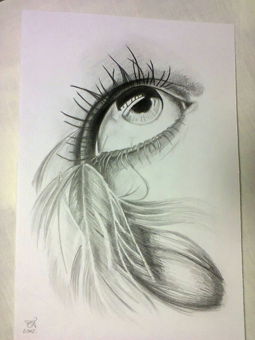 drawings in pencil the eyes are the windows to your soul