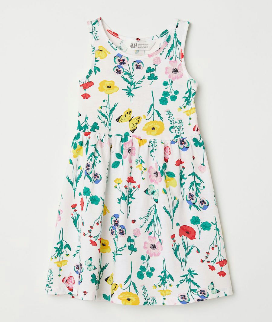 versatile spring dresses for kids floral dress from h m