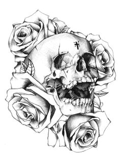 http grincourtrene tumblr com tattoo outline skull art