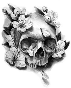 skulls skull rose tattoos tattoo sketches