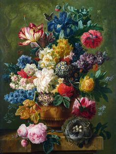 flowers paintings watercolor 1872 by unknown painter flower diy flower vases flower