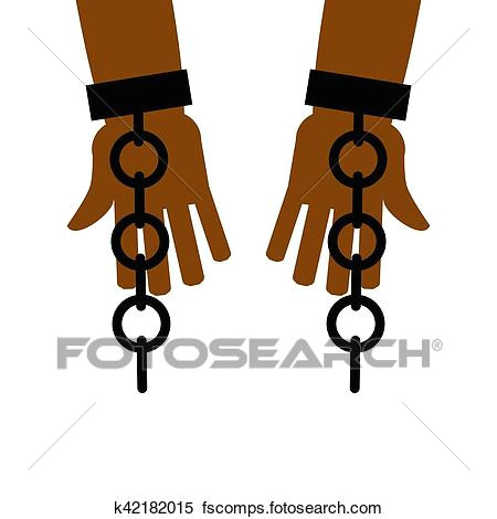 clipart emancipation from slavery break free chains on slave hands release from