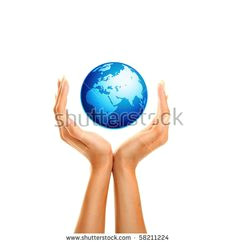 hands with earth