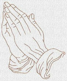 praying hands redwork machine embroidery designs 5 00 via etsy embroiderydesigns