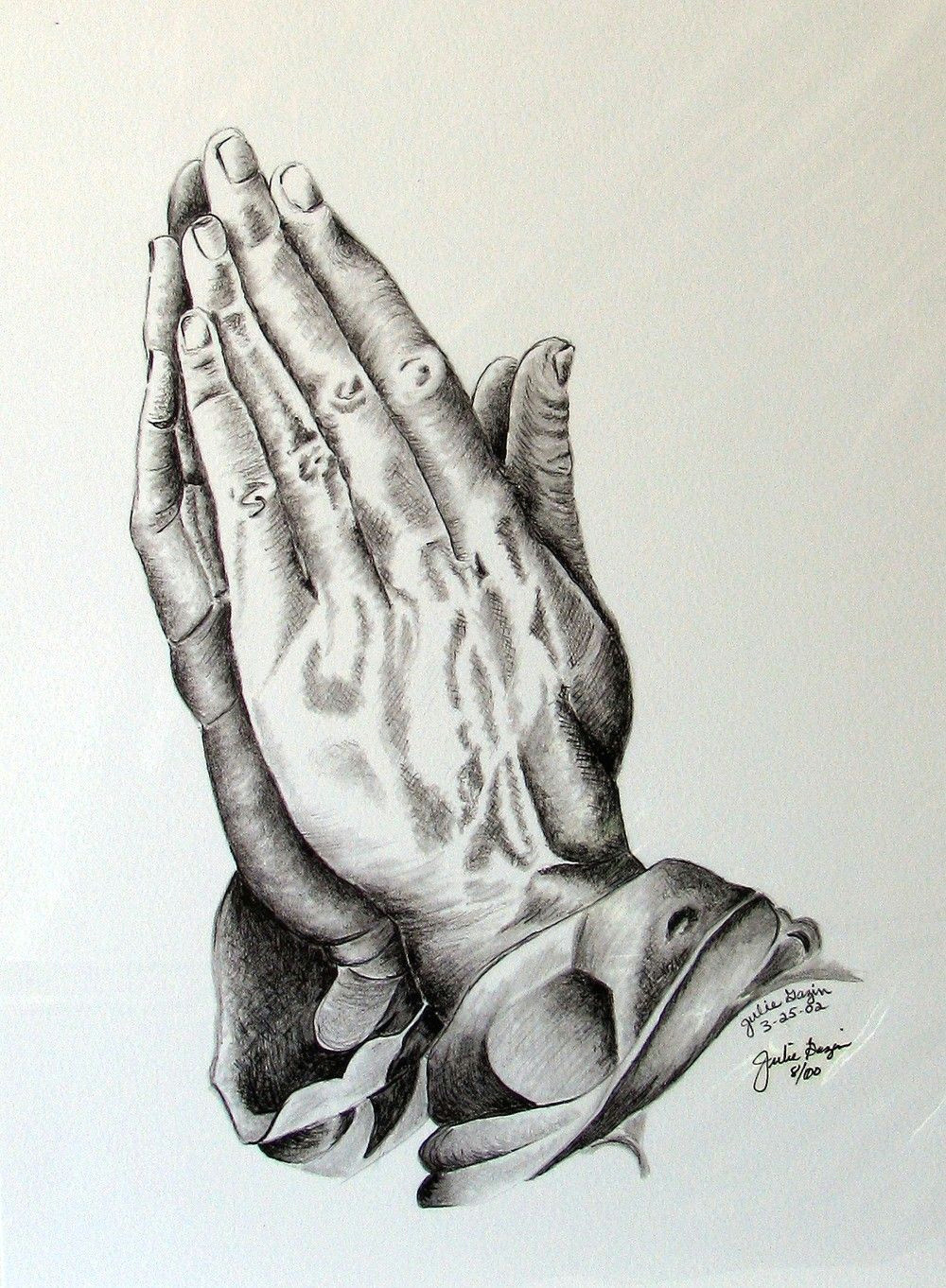 pix for jesus praying hands drawing