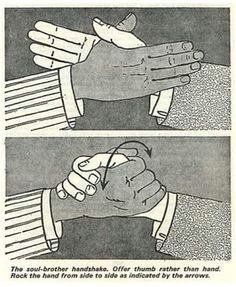soul brother handshake from survival in the city anthony greenbank 1974 the original hand shake of the zulu people