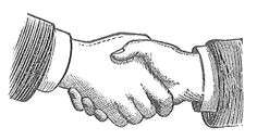 antique images free images of hands black and white handshake illustrations shaking hands drawing