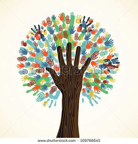 helping hand stock vectors vector clip art shutterstock volunteers ideas community helping hands