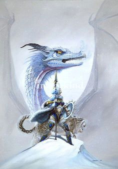 a girl and her western dragon princess painting princess art white dragon dragon