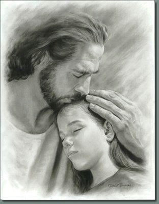 it s so wonderful to know i have my father s love he gives me true peace something the world cannot truly offer for long jesus drawing pencil