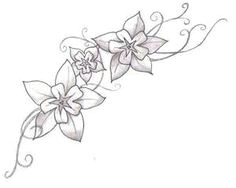 larkspur tattoo drawings bing images half sleeve tattoos drawings floral tattoo design design