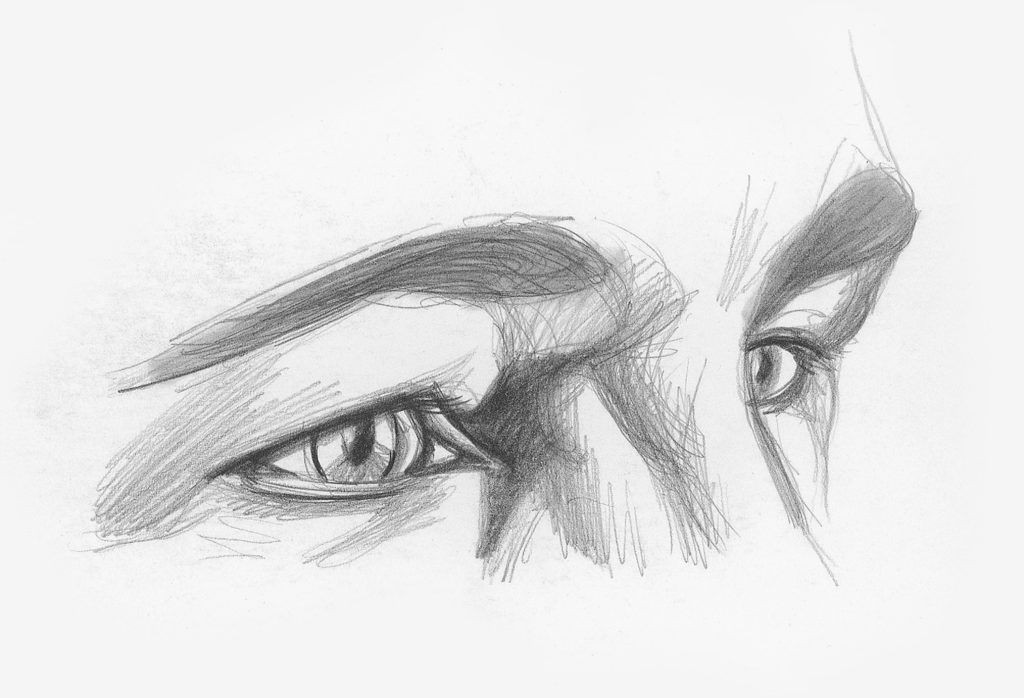 drawing eyes at angle demo step 2 lee hammond how to draw facial