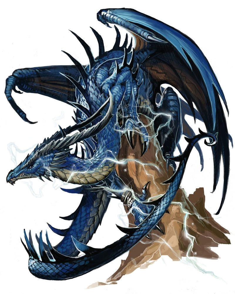 ancient blue dragon by benwootten on deviantart