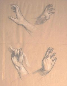 study of hands william m paxton academic art american impressionism how to